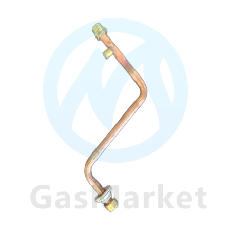 Патрубок  (труба подающей линии ГВС) для котлов Bosch/Buderus GAZ 4000/Logamax U042/044  87160129230