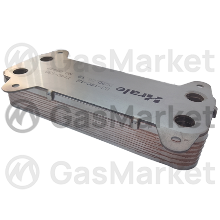 Теплообменник пластинчатый (вторичный)  12 пластин для котлов Viessmann Vitopend WHO/WHE   7817471