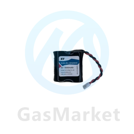 Батарейка литиевая 6V ET Gas-2S-CR123MX Elektromed(Электромед)  ET-029370