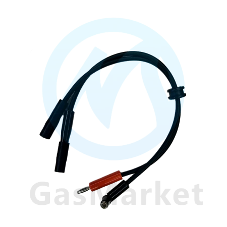 Кабель электрода розжига и ионизации в компл. 380мм для газовых горелок Weishaupt   23211011032
