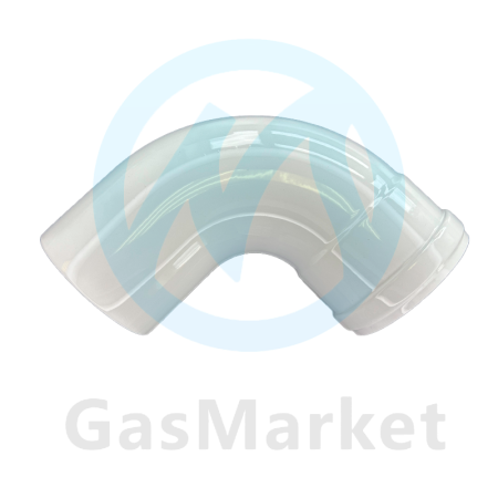 Угол коаксиальный Termica 90˚ Ø80   для котлов