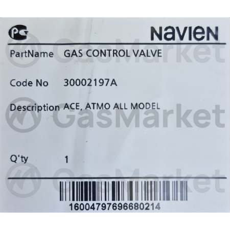 Газовый клапан UP33-06 DC200V (арматура)  для котлов Navien Ace/Atmo  (BH0901004A) 30002197A