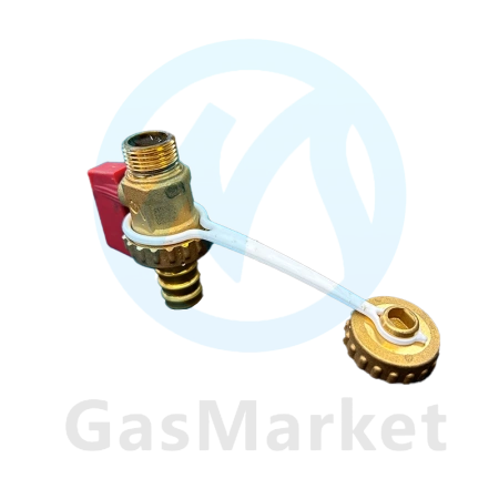 Кран сливной 3/8 для котлов Protherm KLO/KLOM/KLZ/PLO/TLO  (0020027543) 0020044776