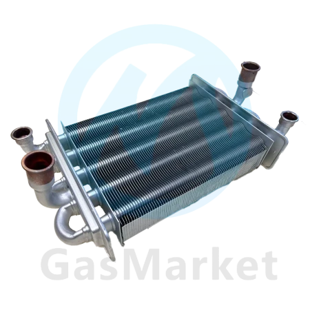 Теплообменник битермический для котлов Electrolux Basic Space 24 кВт  AA07000030