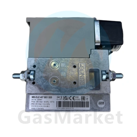 Газовый мультиблок  Dungs MB-DLE 407 B01 S20 3/4 для газовых горелок    2190340