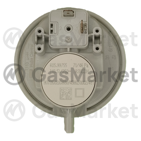 Прессостат (реле давления воздуха) 71/46 Ра для котлов Protherm/Vaillant  (0020097998) 0020039198