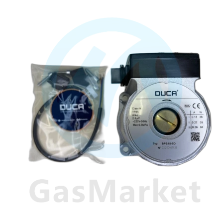 Двигатель цирк. насоса DUCA BPS15-5D для котлов Buderus   (5698260.A/7830453.A/7856848.A) 155384