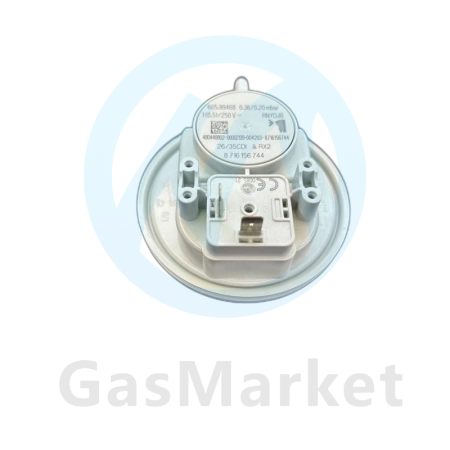 Прессостат (реле давления воздуха) 0,36/0,20 mbar для котлов Bosch/Buderus   87161567440