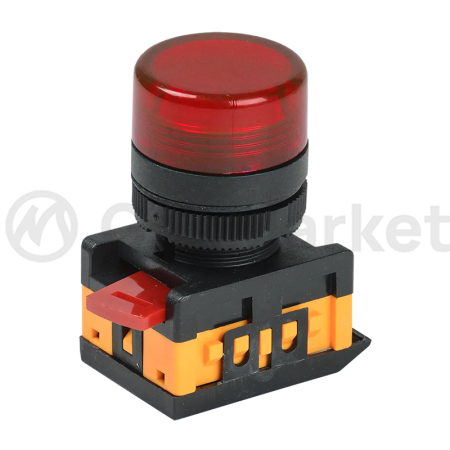 Лампа сигнальная красная IEK 22mm BLS30-ALTE-K04