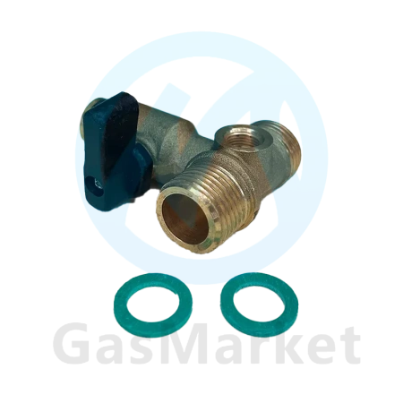 Кран подпитки  для котлов Ferroli Domicompact/Domina/Domitop  (39817740/39400550) 0189124