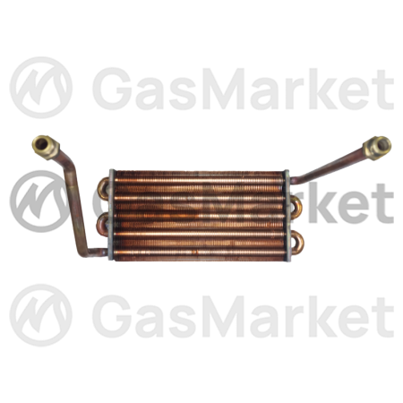 Теплообменник основной (первичный) для котлов Bosch/Buderus Gaz 6000 W/U072  28 кВт  87186426380