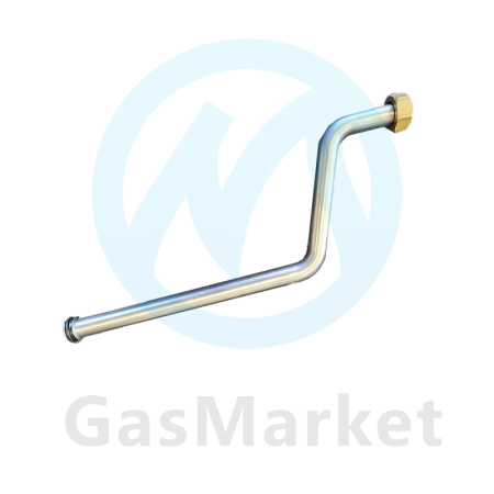 Трубка входная теплообменника для котлов Navien Ace/Deluxe (30003670C/30003670B) 30003670