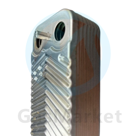 Теплообменник пластинчатый (вторичный) ГВС 14 пластин для котлов Kiturami    S289900050