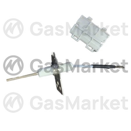 Электрод ионизации с штепселем для котлов Bosch/Buderus   (63029124/5493916/87185737460) 5493965