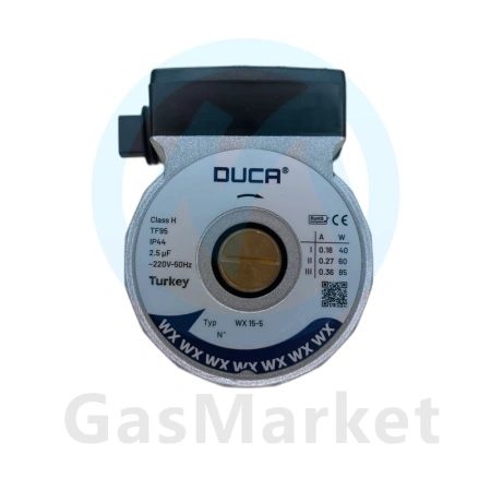 Двигатель цирк. насоса DUCA WX 15-5 для котлов Viessmann Vitopend 34 кВт (7856974) 7876469