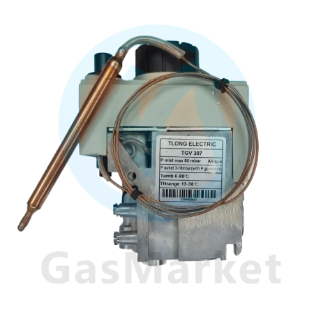 Газовый клапан TLONG ELECTRIC TGV 307(заменяет 630 EUROSIT)  для конвекторов    (0.630.093) TGV 307