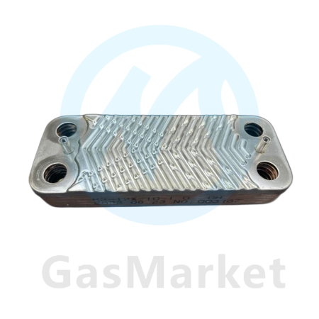 Теплообменник пластинчатый (вторичный)   для котлов MOGUCHI    MG08020002