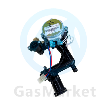 Гидроузел (гидрогруппа) ГВС с трехходовым клапаном в сборе для котлов Navien Deluxe One   30024434A