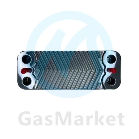 Теплообменник пластинчатый (вторичный) ГВС 12 пластин для котлов ARDERIA Atmo/B/D   D22013.0320-048С