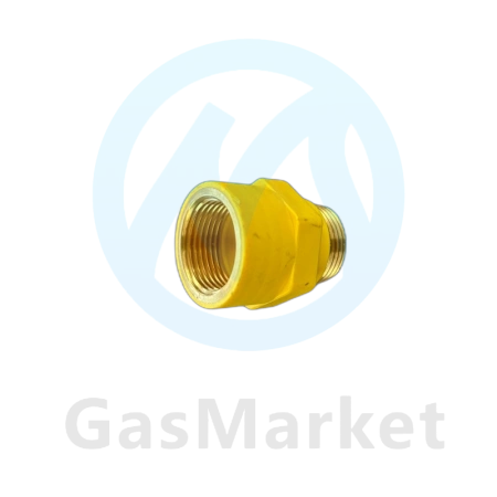 Муфта диэлектрическая латунь 3/4" гайка-штуцер AVG00056