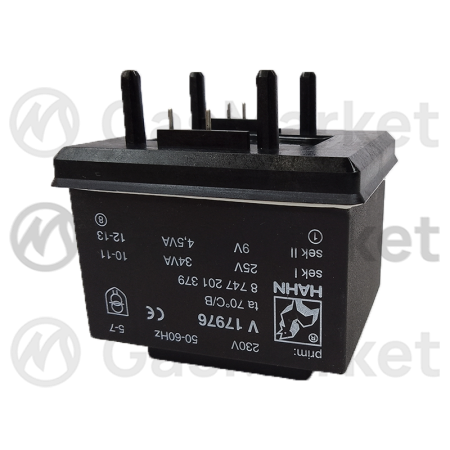 Трансформатор (блок) розжига  для котлов Bosch/Buderus U052/U054/U052T/U054T   19928702