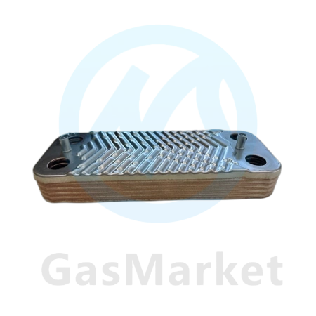 Теплообменник пластинчатый (вторичный)   для котлов MOGUCHI    MG08020001