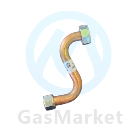 Трубка подачи газа для котлов Bosch/Buderus WBN6000/Logomax U042 18-35K  87186437300