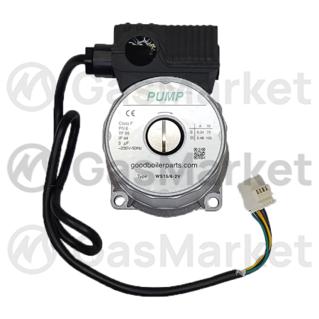 Двигатель цирк. насоса PUMP WS15/6-2V (по часовой стрелке) для котлов Protherm Пантера   0020078492