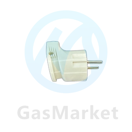 Вилка электрическая угловая (земля) для котлов и бойлеров    AVG00333