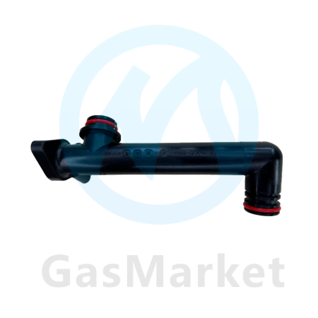 Патрубок  контура ОВ проходной (вход) для котлов Navien Ace/Atmo/Deluxe (BH2507429A) 20007867B