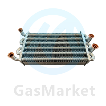 Теплообменник битермический для котлов Ferroli Domiproject F32   39819670