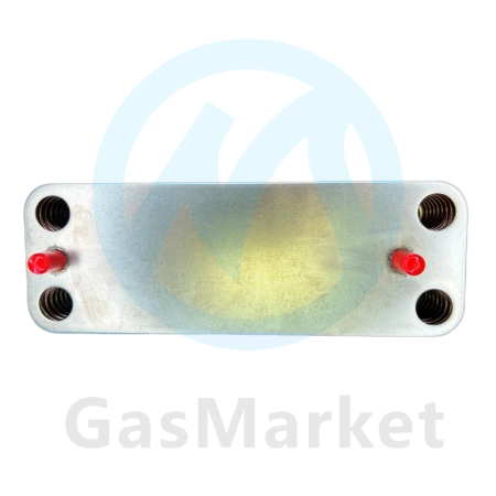 Теплообменник пластинчатый (вторичный)  12 пластин для котлов BAXI   (5686680) 5686690