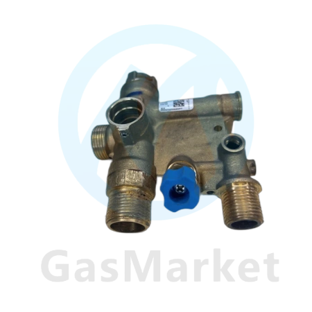 Гидроузел (гидрогруппа) входная для котлов BAXI Eco Nova/Eco Classic   63104100551P