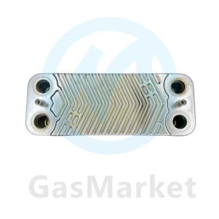 Теплообменник пластинчатый (вторичный) ГВС 14 пластин для котлов Kiturami    S289900050