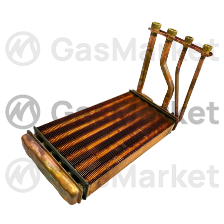 Теплообменник битермический для котлов Buderus Logomax  87154068140